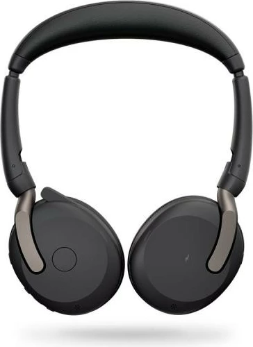 Kufje Jabra Evolve2 65 Flex UC Stereo (26699-989-899) 30 m, ANC, të palosshme, të zeza