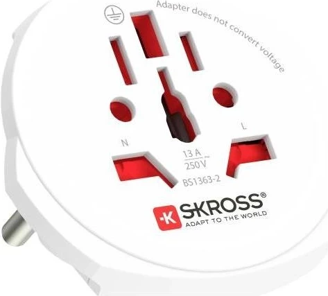 Adapter Skross Pro Light USB World (2xA)