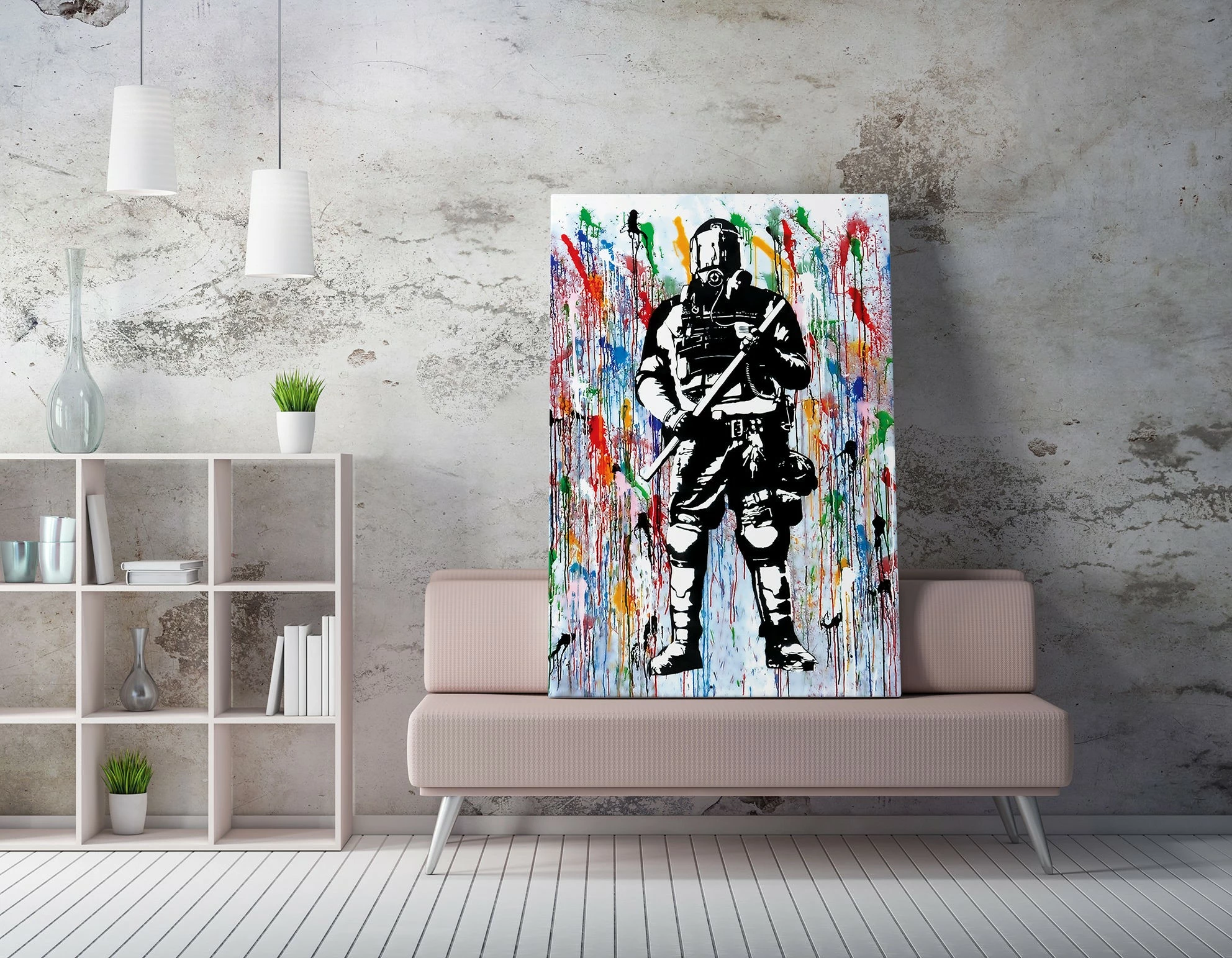 Pikturë dekorative në kanavacë Wallity, WY131, 70x100cm