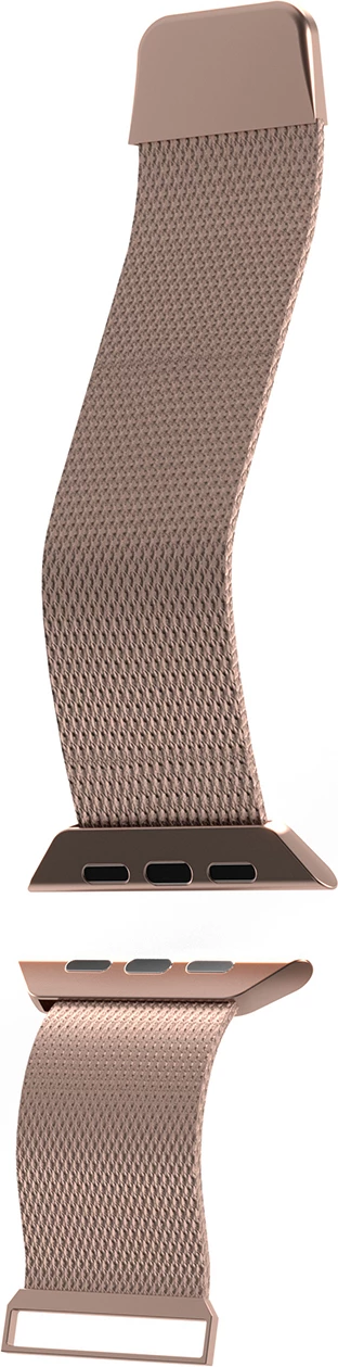 Rrip çeliku për Apple Watch Puro Milanese, 38/40/41mm, Rozë