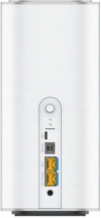 Router 5G ZTE G5 Ultra 5G MC8512, Wi‑Fi 7, SIM, Mesh, 2.5G RJ45, NFC, i bardhë