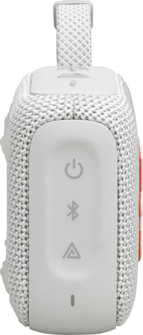 Altoparlant portabël Bluetooth, JBL, Go 4 (JBLGO4WHT), deri 7 orë + Playtime Boost, IP67, bardhë