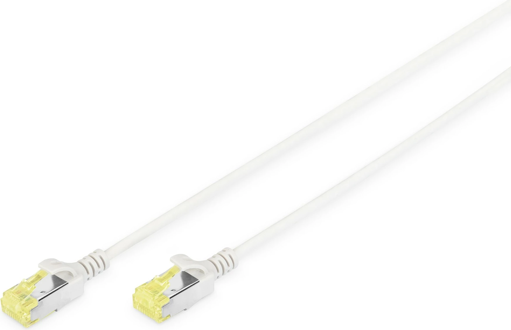 Kabllo rrjeti Digitus CAT 6A U/FTP Slim 1m, RJ-45, gri