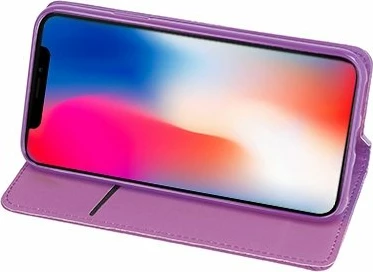 Mbështjellës magnetik me kapak HAVANA MPN 8846 për Samsung Galaxy A80/A805, xhep për kartë, vjollcë