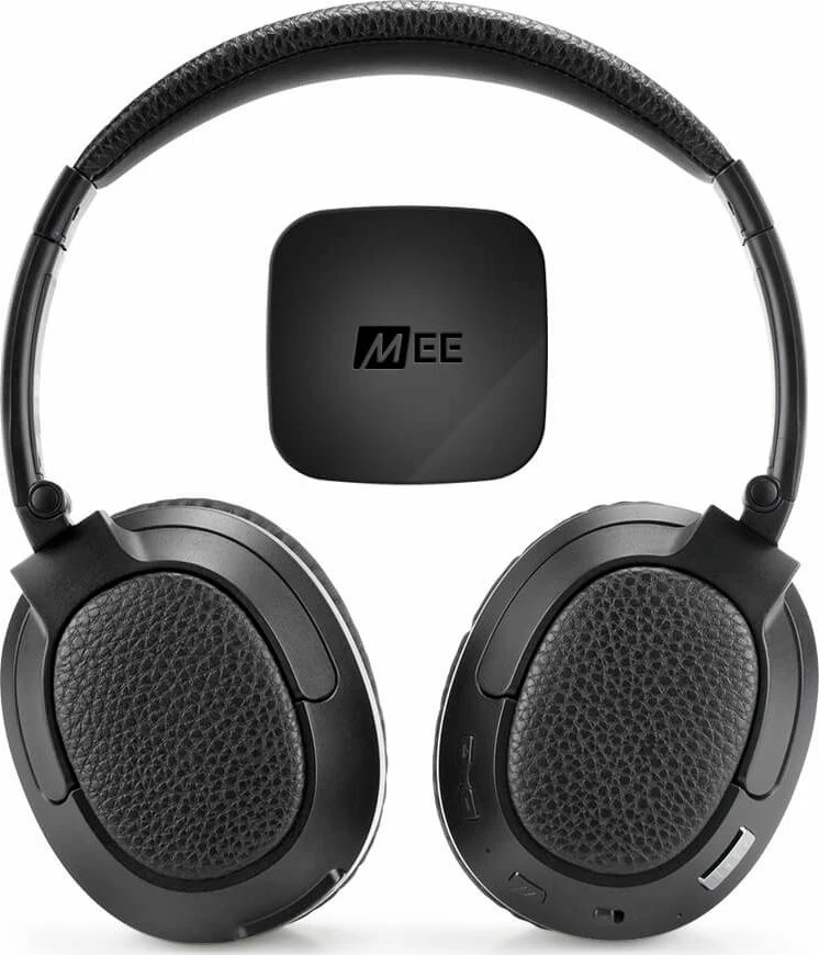 Kufje MEE audio Audio Connect Matrix Cinema T1CMA (T1-CMA) Bluetooth 4.2, 28h, on-ear, set me transmetues, zezë