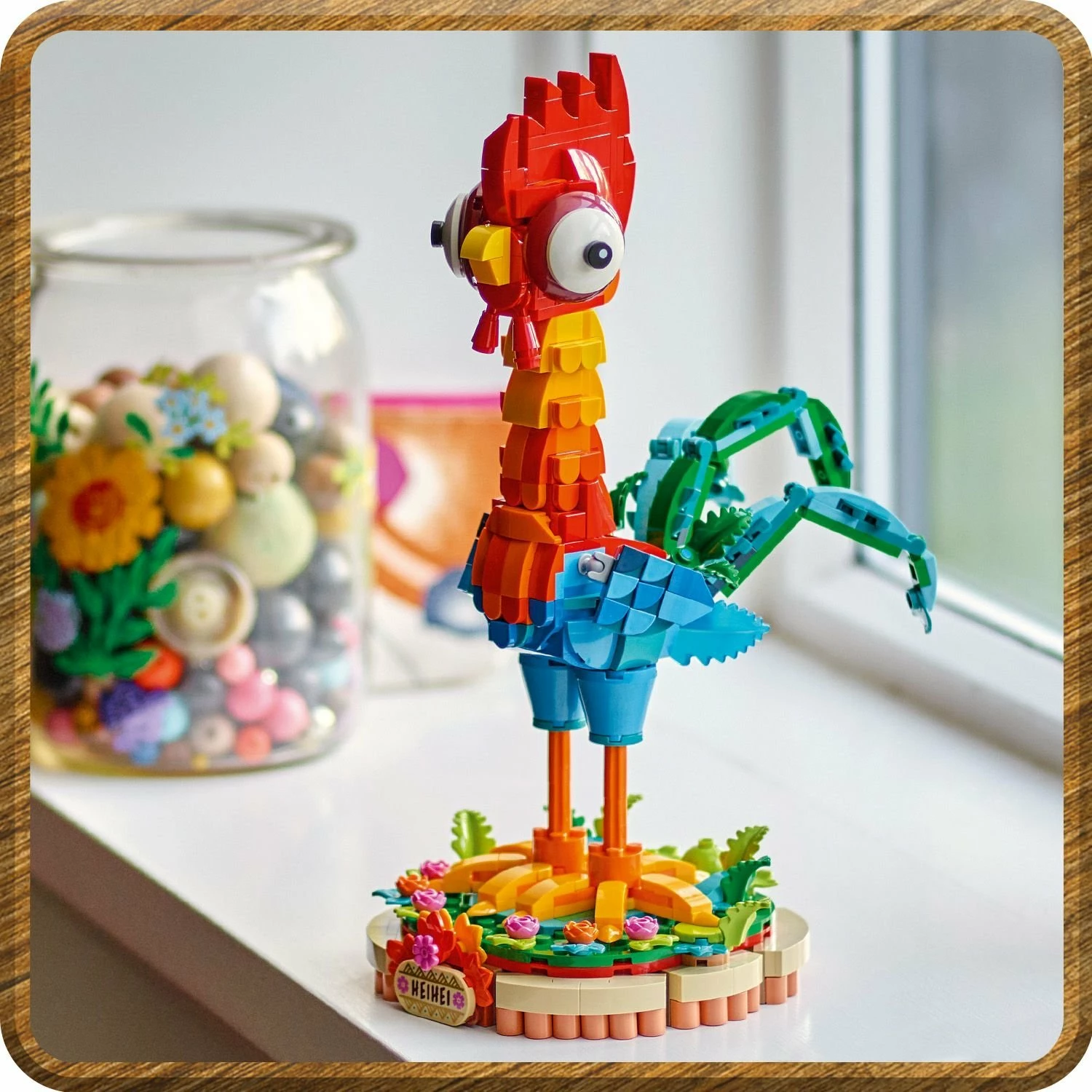 Set ndërtimi LEGO Disney Heihei 43272, 566 copë