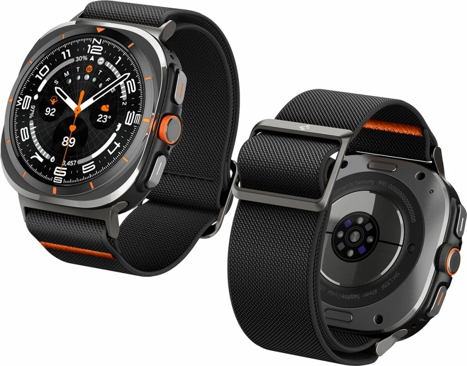 Rrip Spigen Fit Lite për Galaxy Watch Ultra 47mm, i zi