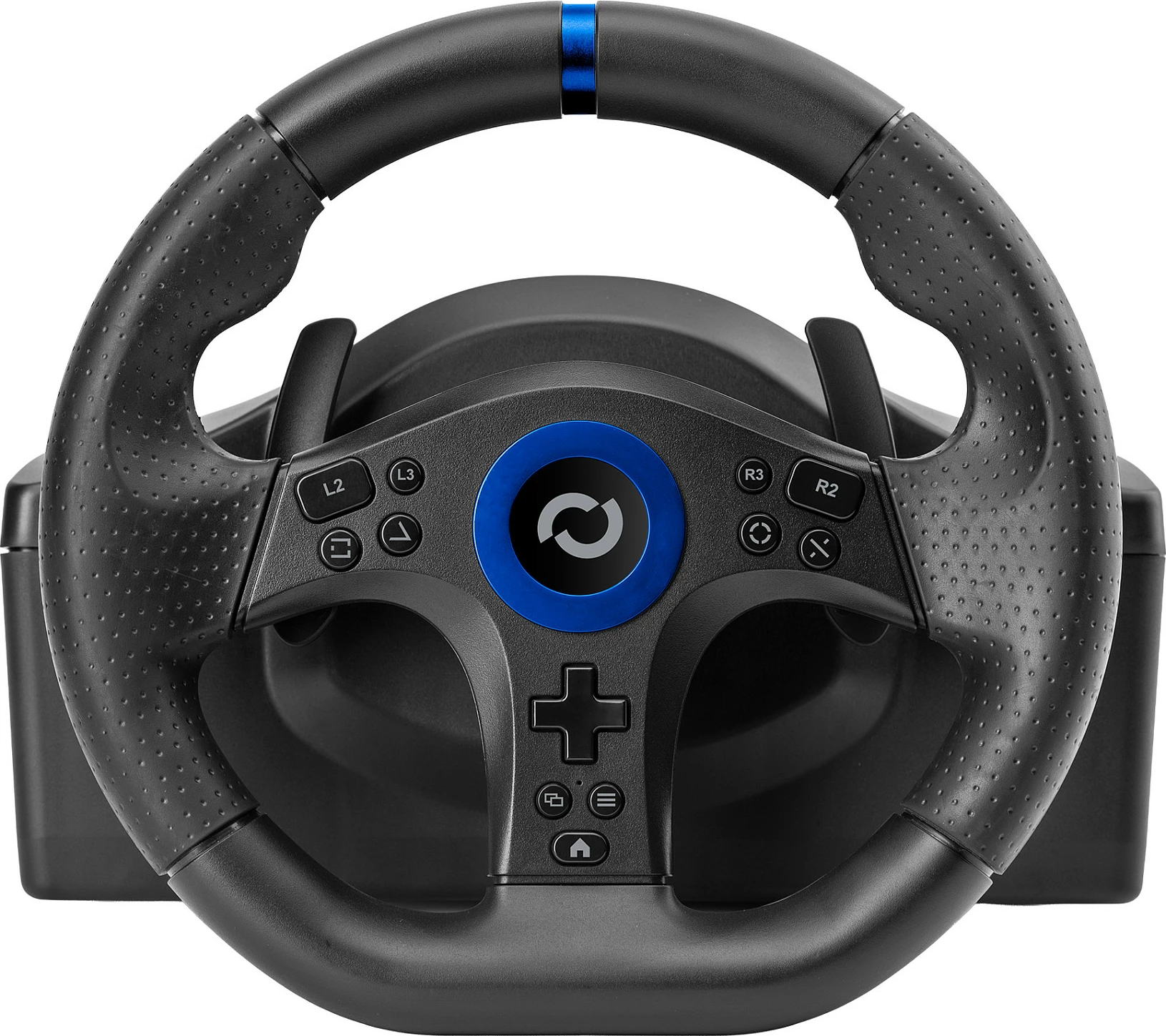 Timon simulimi Blade BR5, për PS5 dhe PC, set me pedale dhe shifter, i zi/blu