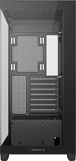 Kasë Deepcool CG580 R-CG580-BKNDA0-G-1 Midi Tower ATX/Micro-ATX, tempered glass, pa PSU, 2x USB 3.0, e zezë
