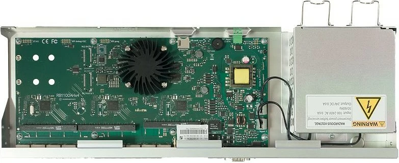Router MikroTik RB1100AHx4, Ethernet WAN, Gigabit Ethernet, Çelik inox