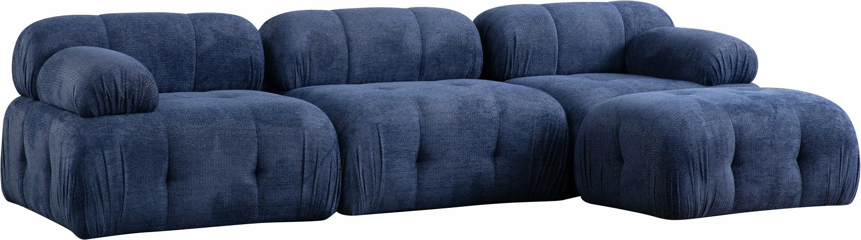 Këndare Petite 3, ngjyrë blu nate, Atelier del Sofa, 290x160cm