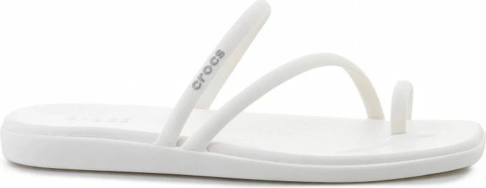 Sandale femrash Crocs Miami Toe Loop 209862-0WV, chalk