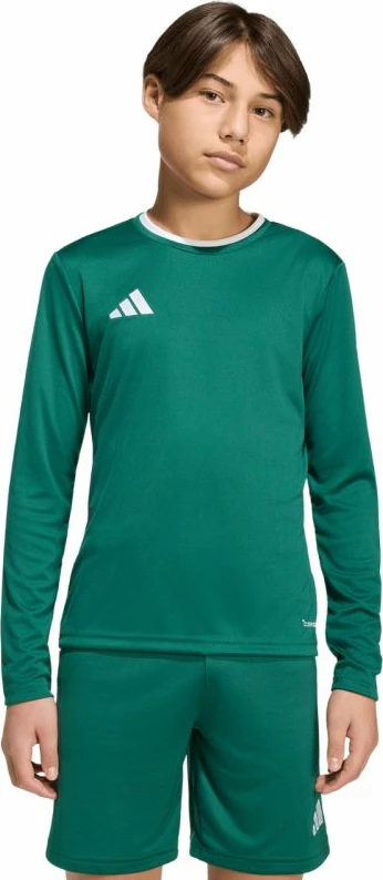 Fanellë me mëngë të gjata për fëmijë adidas Entrada 26, e gjelbër