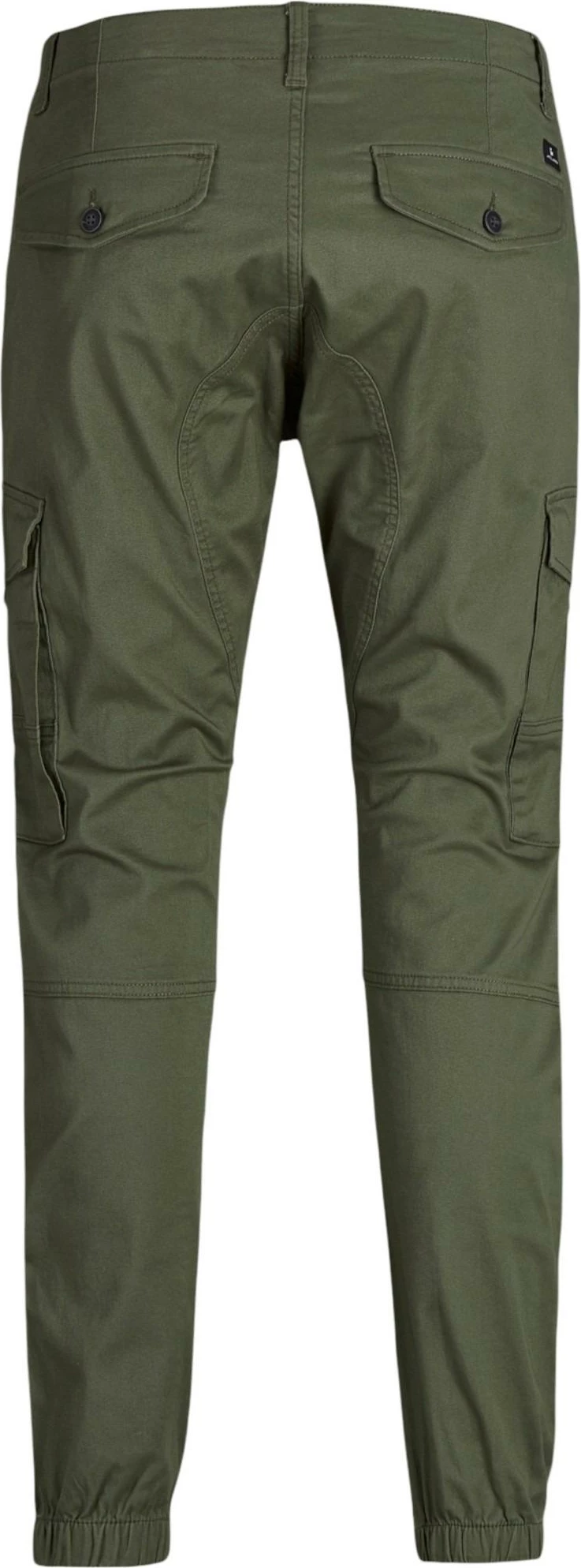 Pantallona cargo për meshkuj Jack & Jones Paul Flake AKM 542 NOOS, të gjelbra ulliri [Madhësia: W29 L32]
