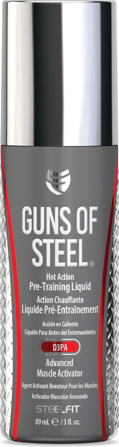 Guns of Steel® – Aktivizues Topikal për Muskuj
