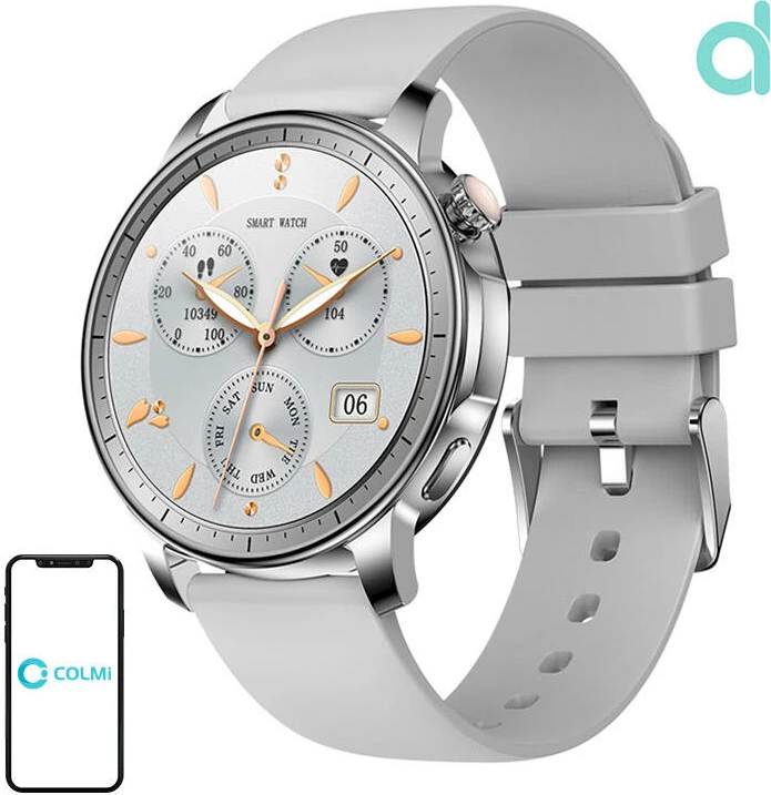 Smartwatch Colmi V65, 1.32'' AMOLED, Gri
