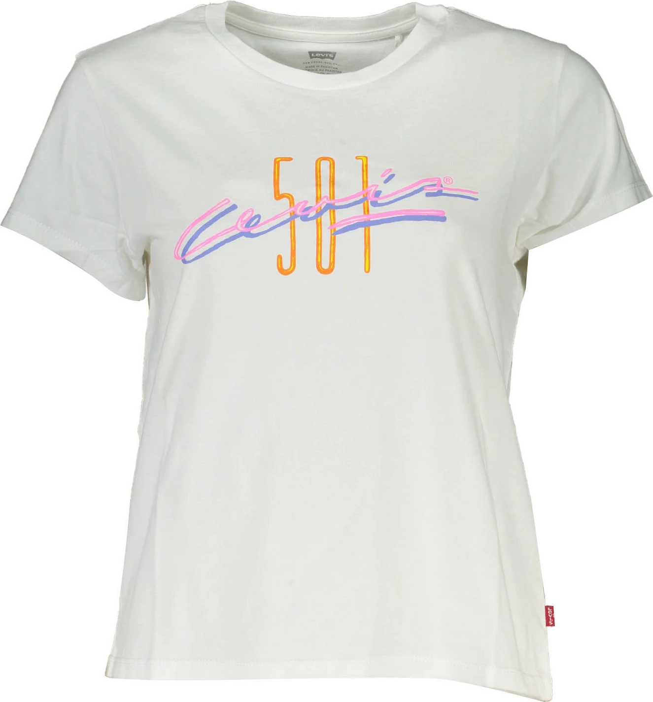 Maicë LEVI'S për femra, e bardhë