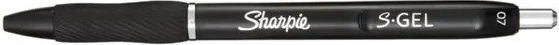 Stilolaps Sharpie S Gel, 3 copë, i zi