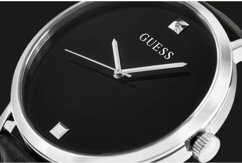 Orë dore për meshkuj Guess Supernova GW0009G1, e zezë
