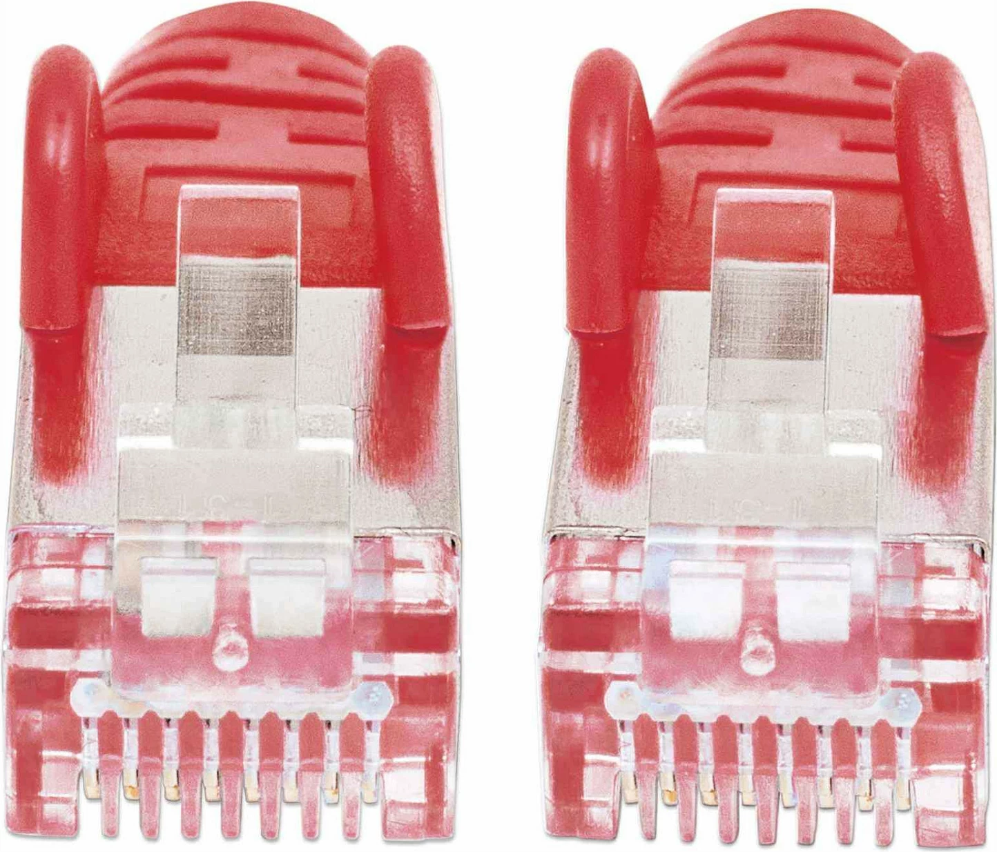 Kabllo rrjeti Intellinet Cat7 0.25 m, RJ45, S/FTP, 10 Gbit/s, e kuqe