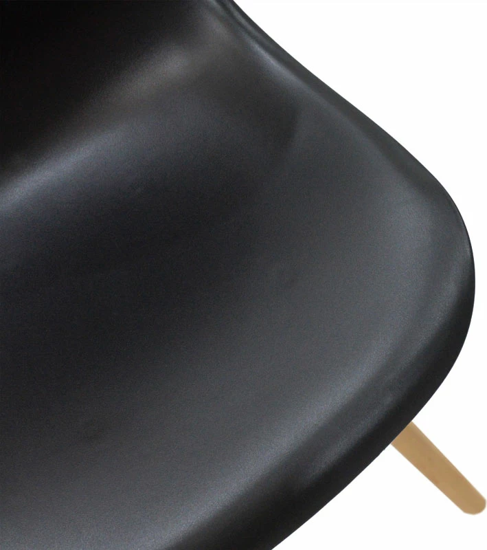 Karrige Julita PP, këmbë natyrale, 46x50x82cm