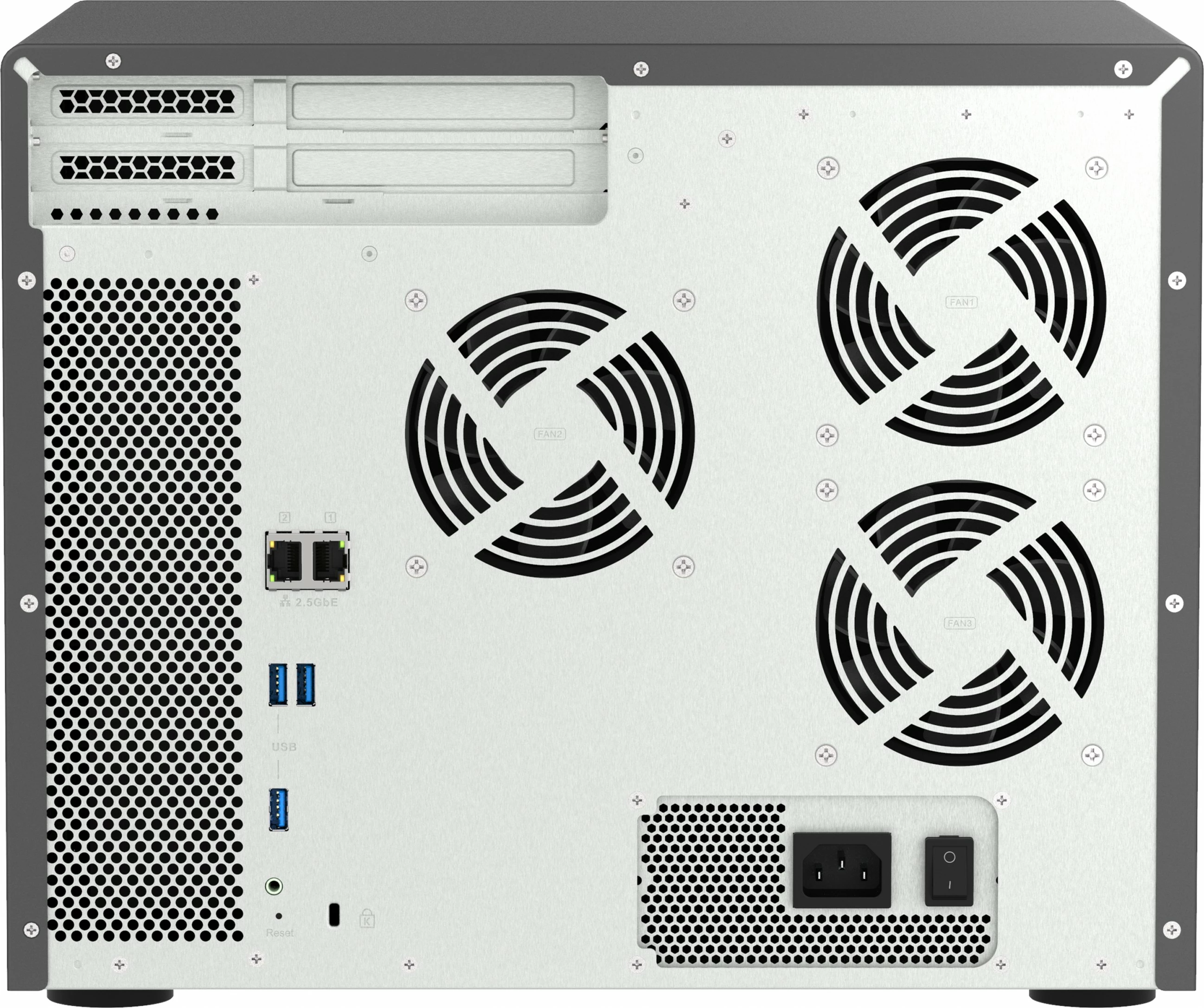 NAS QNAP TS-1655-8G, Intel Atom C5125, 16 vende për disqe, 8GB RAM, e zezë