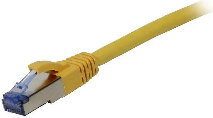 Kabllo rrjeti Synergy21 S216621 Cat6a S/FTP, 0.5m RJ-45 në RJ-45, e verdhë