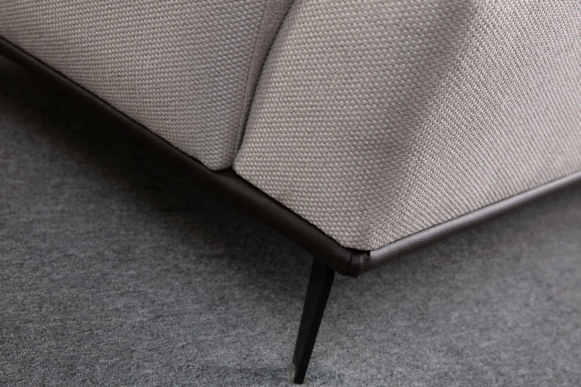 Kënd-sofë Atelier del Sofa, Jaguar Corner L2-Chl, e bardhë