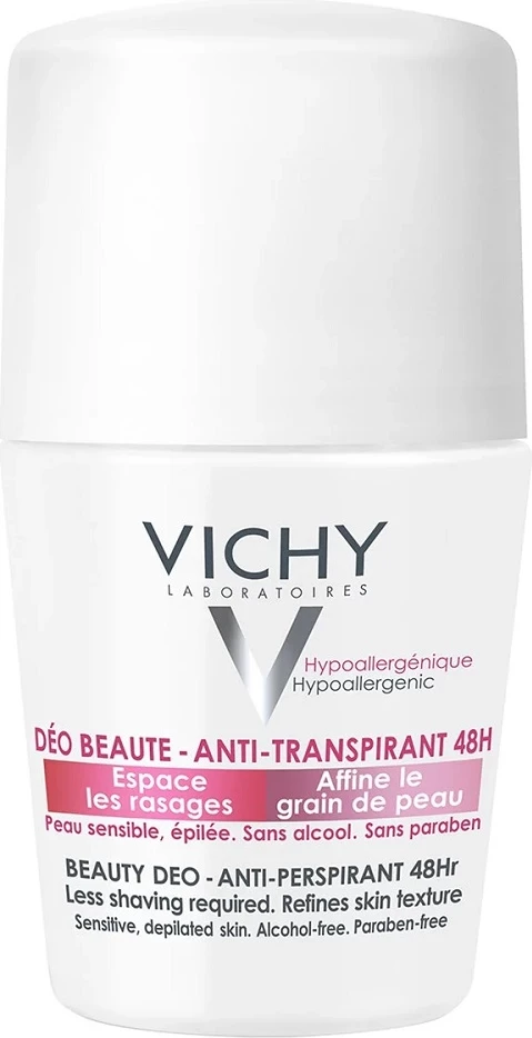 Deodorant roll-on për femra Vichy Beauty Deo 48H, 50ml