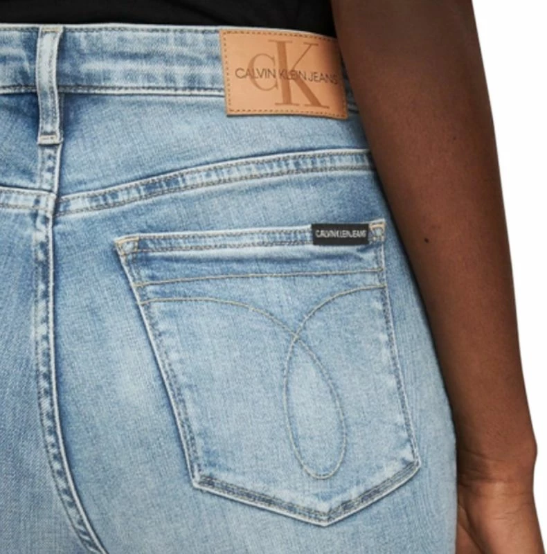 Pantallona për femra Calvin Klein, blu