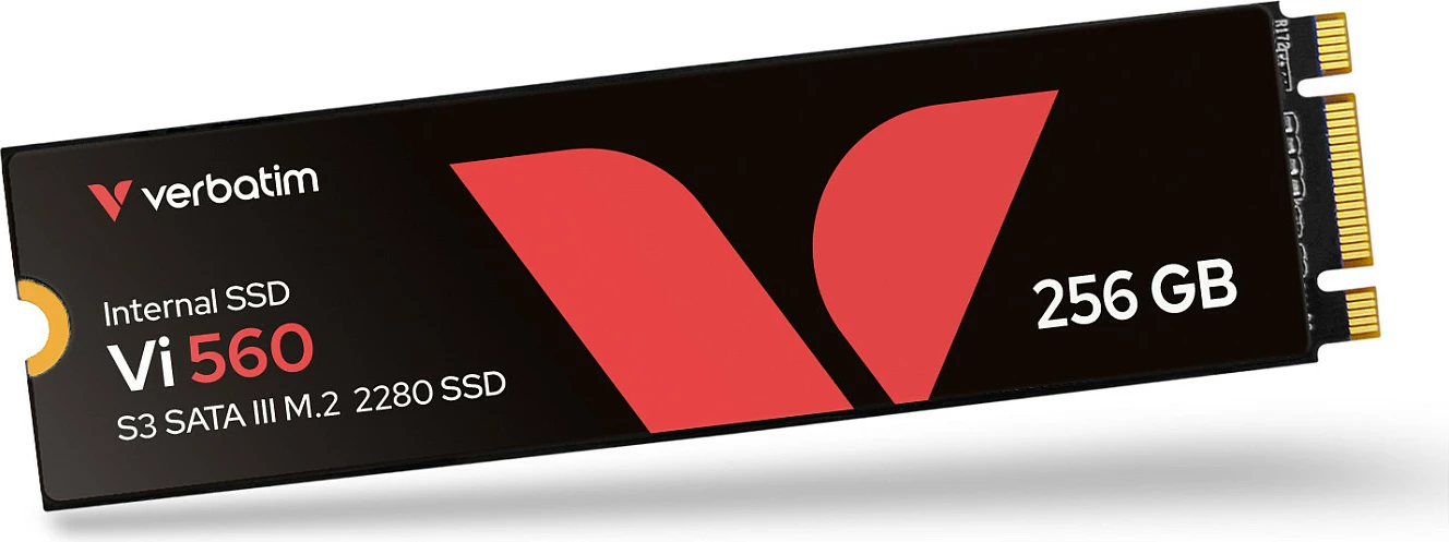 SSD interne Verbatim Vi560 S3, M.2 2280 SATA III, 256GB