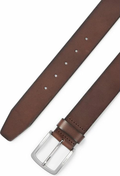 Rrip meshkujsh Boss Jor-V_Sz40, lëkurë, me kapëse metalike