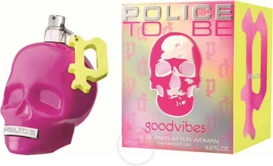 Eau de Toilette Police To Be Good Vibes for woman, 125 ml