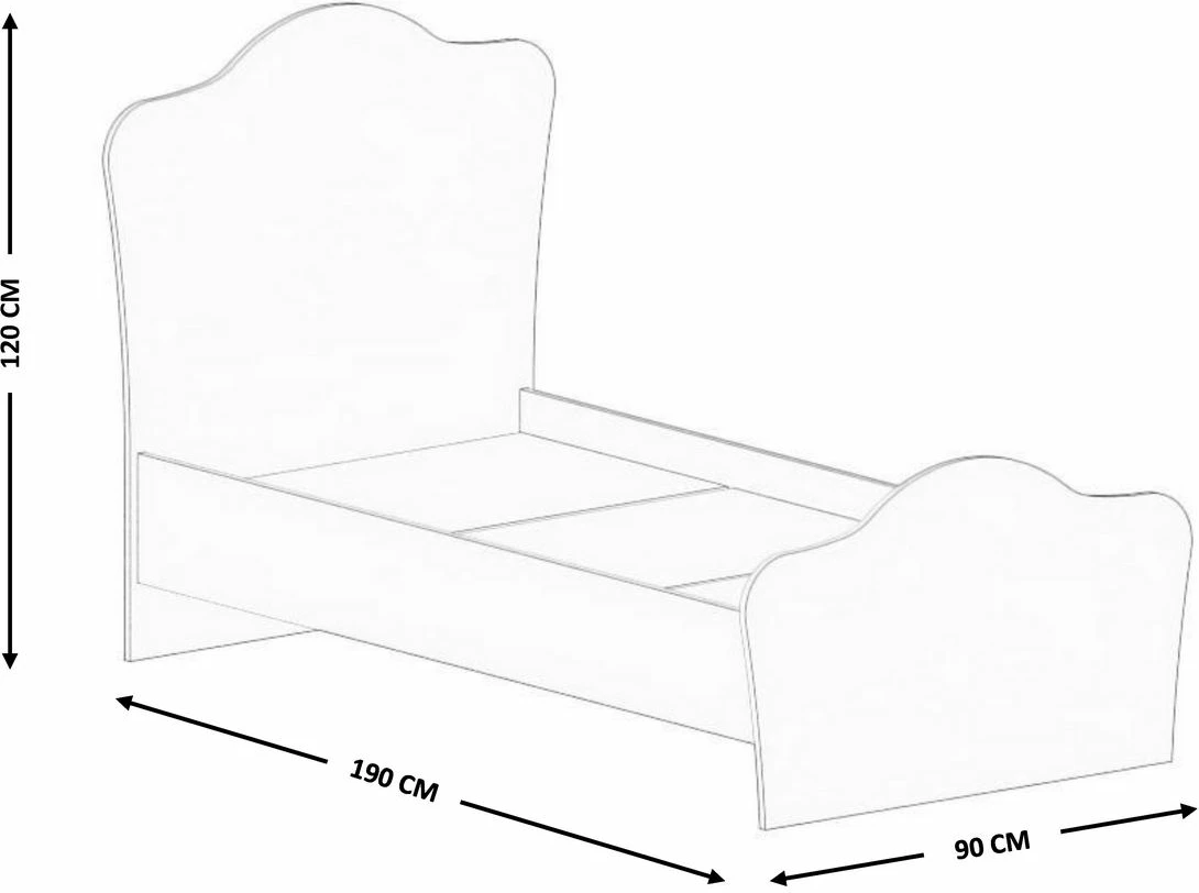 Set dhome për të rinj Skye Decor, ngjyrë e bardhë mat, Rb-080