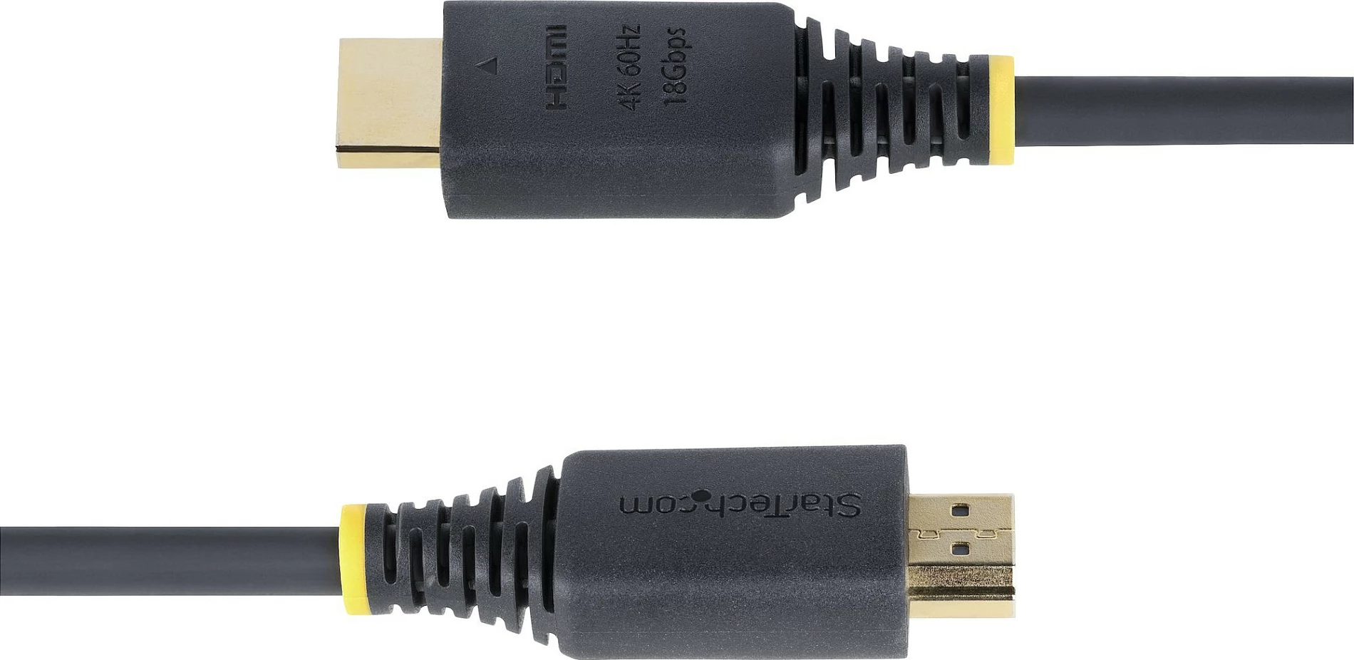 Kabllo HDMI StarTech Premium Certified HDMI 2.0, 1m, 4K 60Hz, 18Gbps, HDR10, ARC, e zezë