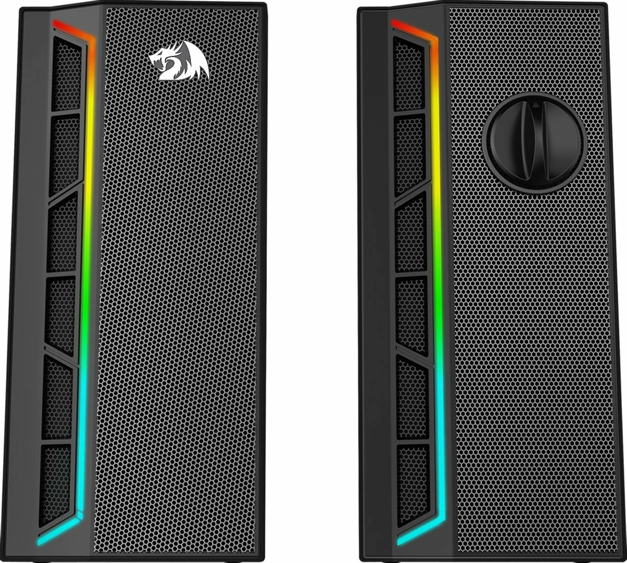 Altoparlantë për kompjuter Redragon GS580 Calliope 2.0 RGB, të zeza (2 copë)