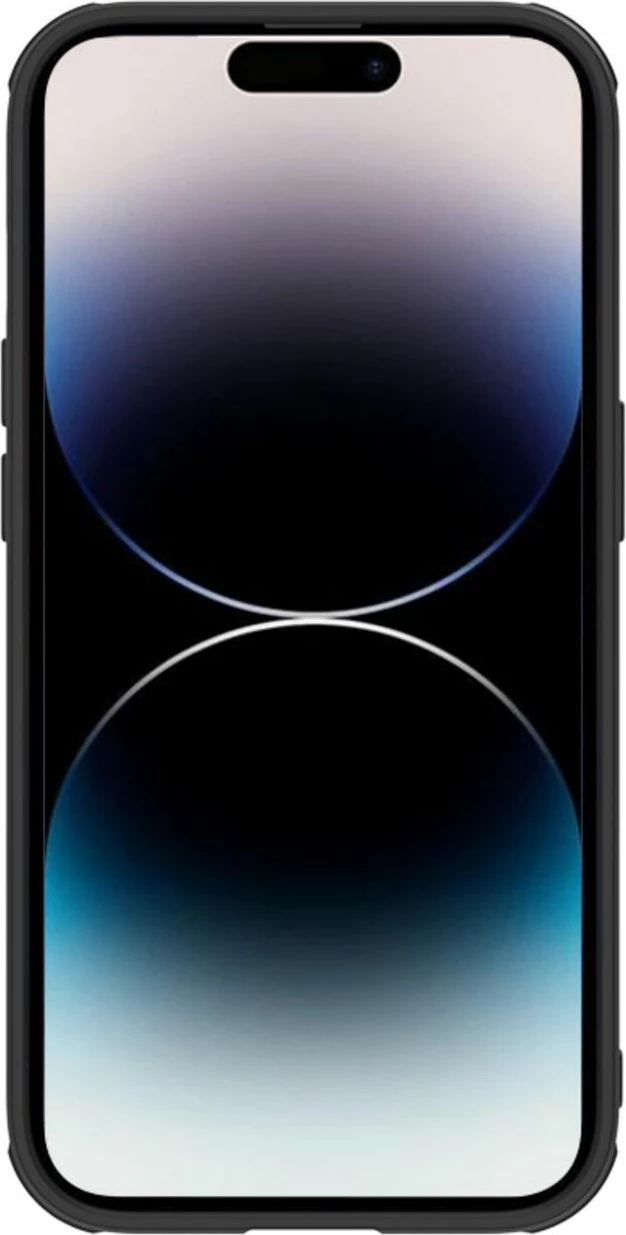 Mbështjellës Nillkin Textured S Case për iPhone 14 Pro, me kapak kamere, e zezë