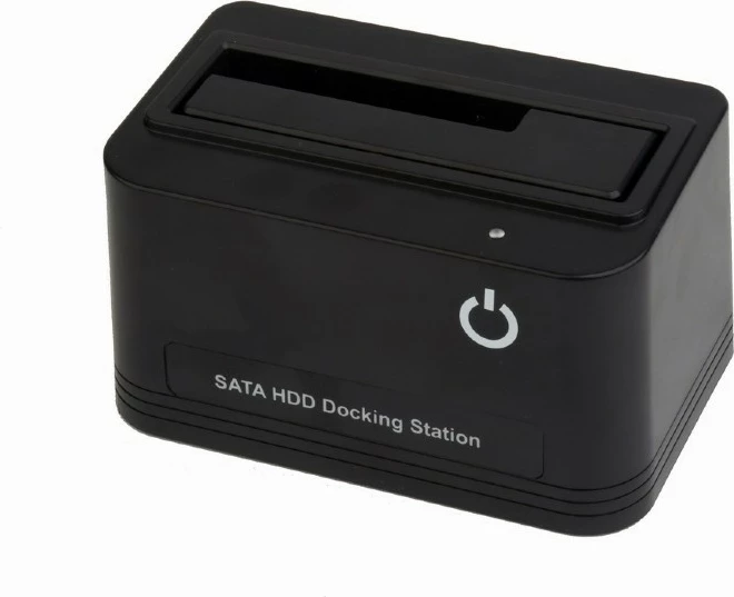 Docking station Gembird HD32-U2S-5 për SSD/HDD 2.5"/3.5", USB 2.0, e zezë