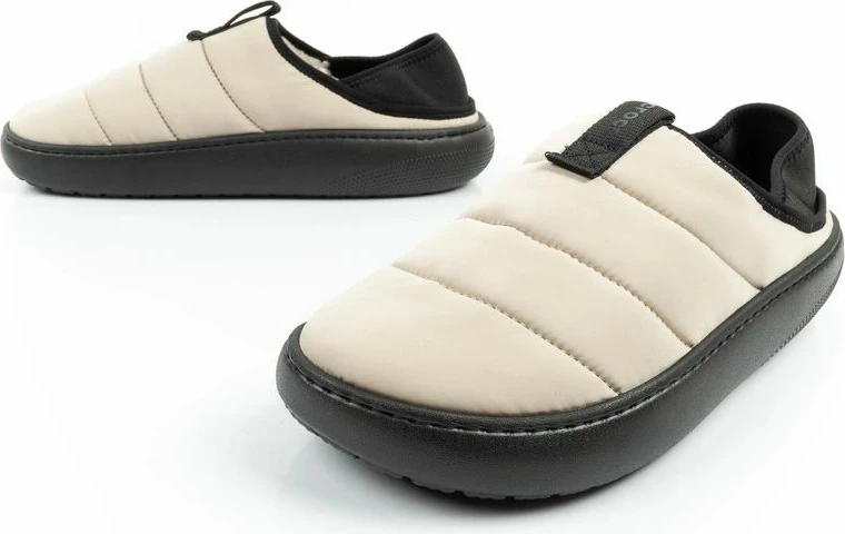 Atlete për meshkuj Crocs Classic Puff Moc, bezhë