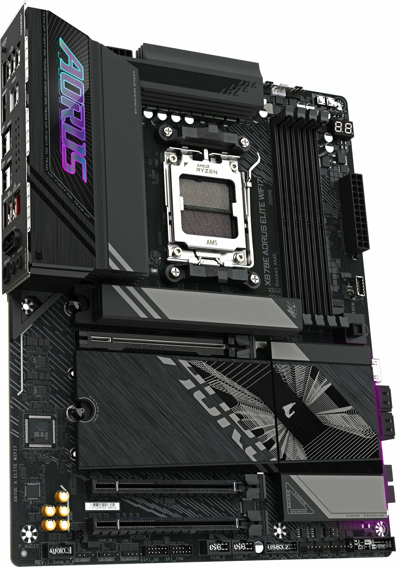 Pllakë amë Gigabyte X870E AORUS ELITE WIFI7 AM5 ATX DDR5