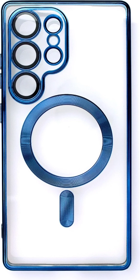 Mbështjellës Hurtel Electroplated me MagSafe për iPhone 16e, Kaltër