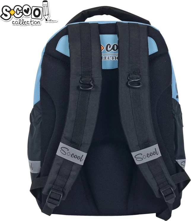 Osh Cante Anatomike Light 41X28X17Cm Urban Black Blue Sc3362