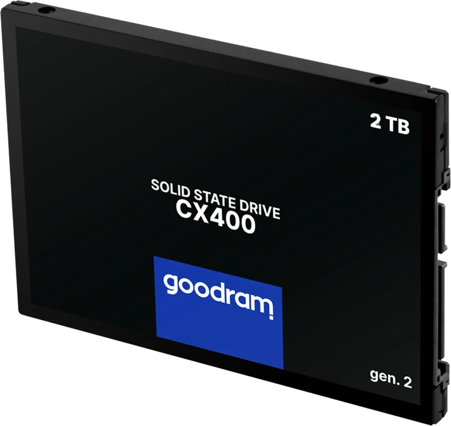 SSD GOODRAM CX400 Gen.2 2TB 2.5" SATA III, e zezë