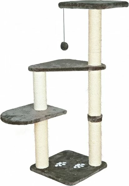 Gërvishtëse kullë për mace Trixie Altea 117 cm, gri