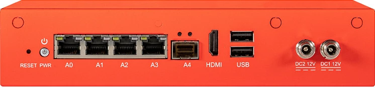 Pajisje UTM/Firewall Securepoint RC200 G5, 4x Gigabit LAN, SFP, Wi‑Fi dual-band, SSD, 50 përdorues, e kuqe