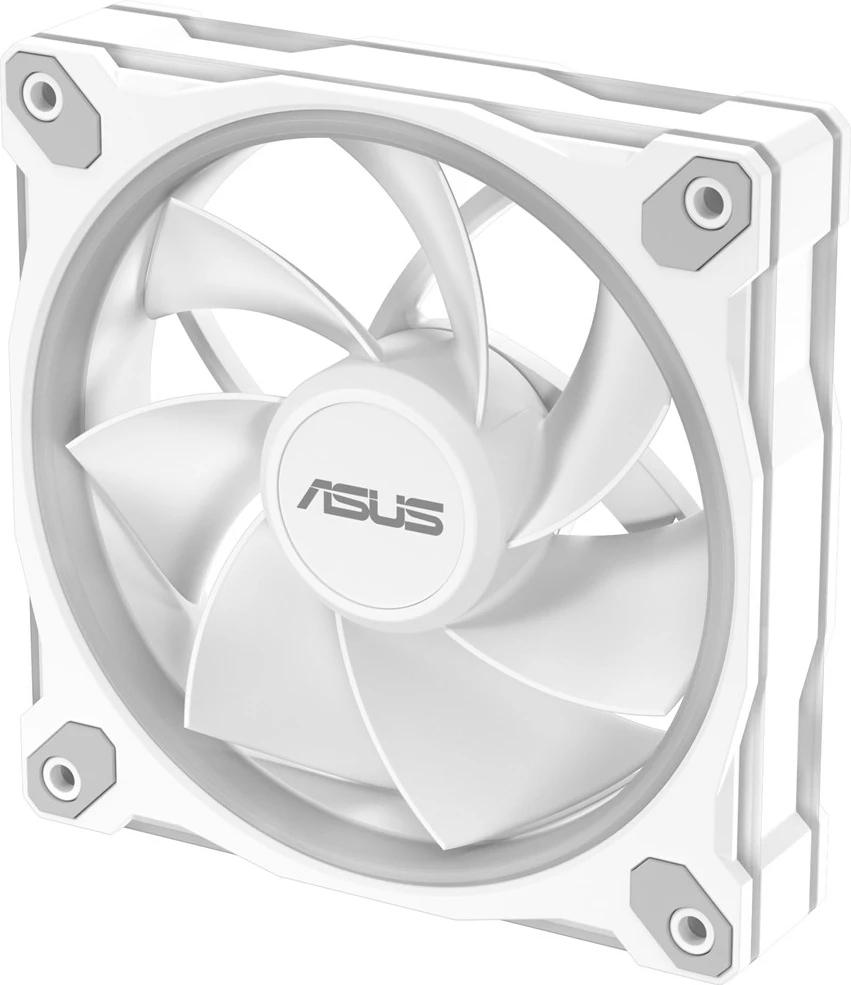 Ventilator kase ASUS Prime MR120 Fan ARGB Reverse, 12 cm, i bardhë