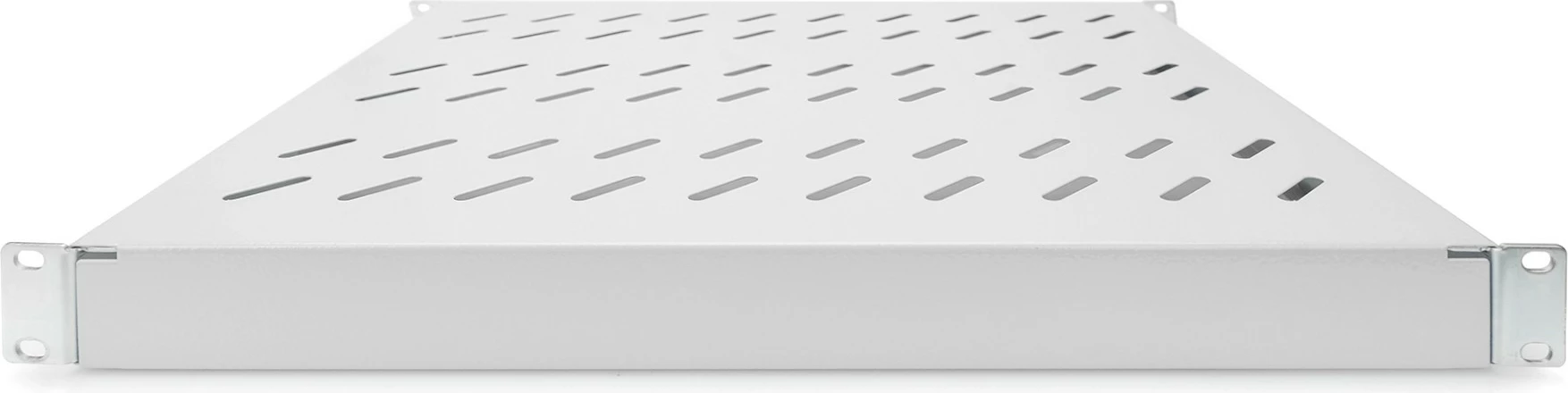 Raft i rregullueshëm Digitus 1U, 19 inç, deri 50kg, gri