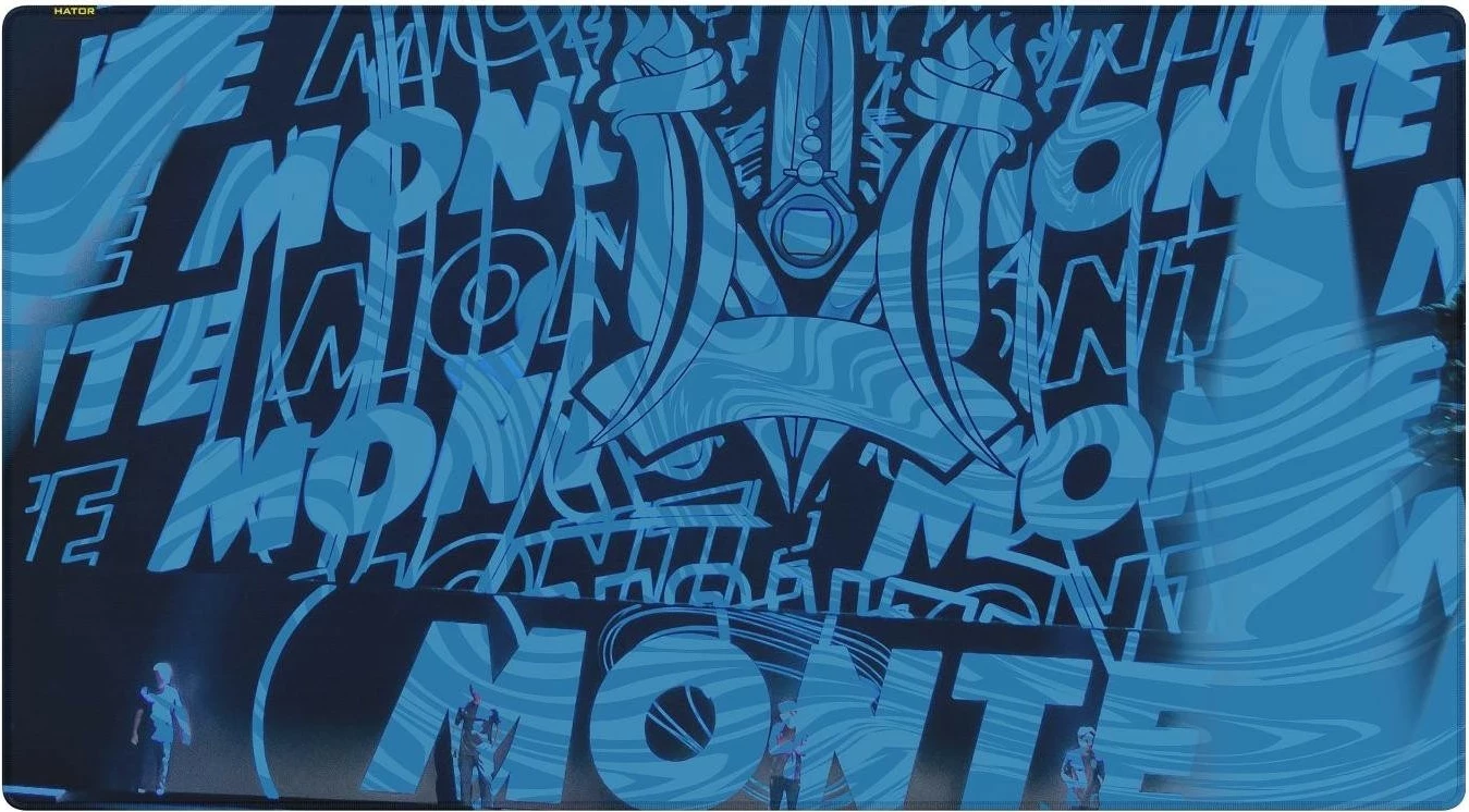 Mauspad Hator Tonn eSport 3XL Monte Edition, kaltër