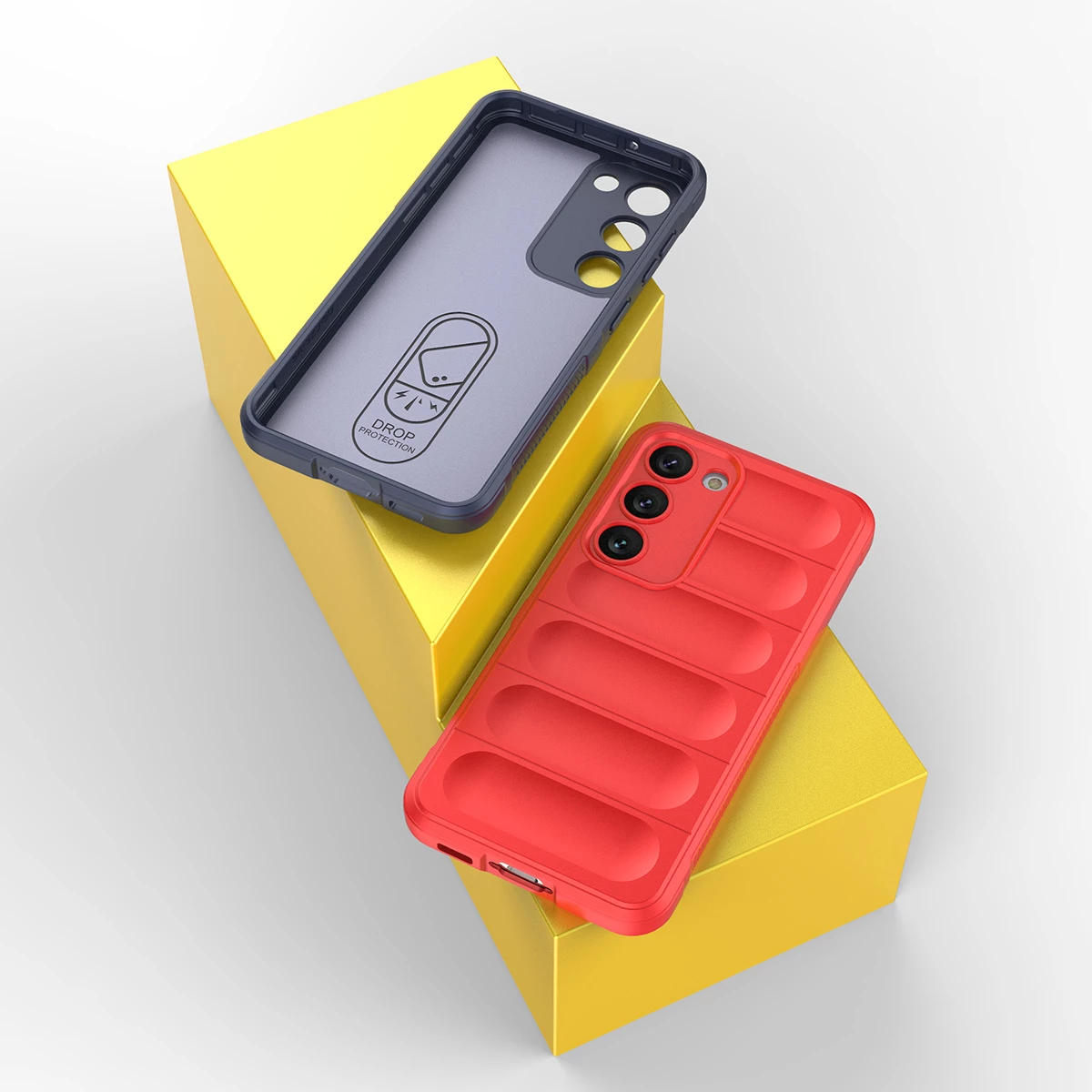 Mbështjellës Hurtel Magic Shield Case për Samsung Galaxy S23+, kaltër e çelët