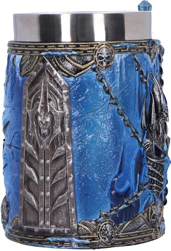 Mug NEMESIS NOW World of Warcraft The Lich King 15.5 cm, blu, me insert inox
